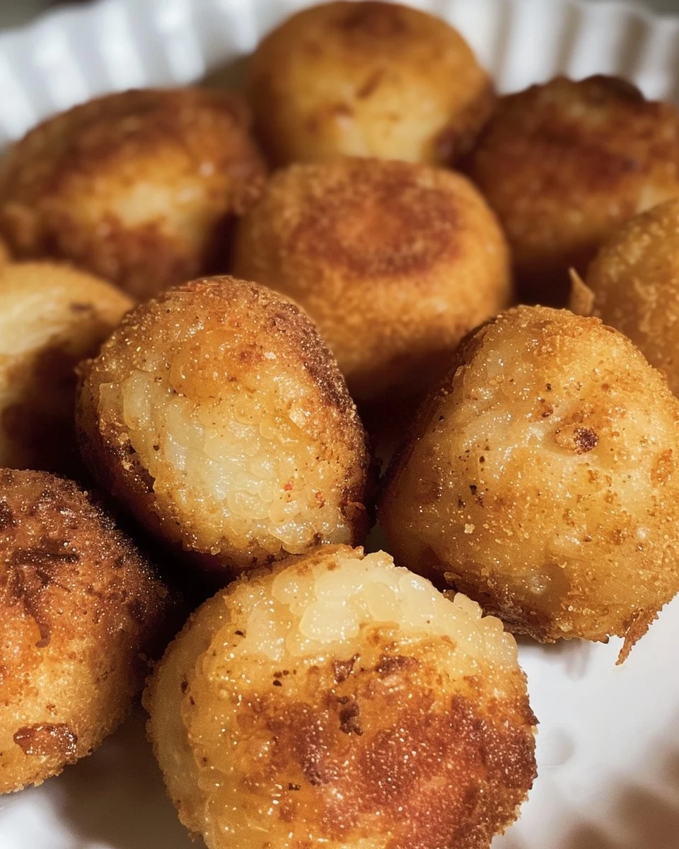 Delicious Italian Arancini Rice Balls Recipe finished dish