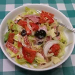 Delicious Italian Sub Salad Recipe in Just 15 Minutes finished dish