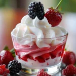 Delicious Jello Whipped Cream Dessert Recipe finished dish