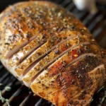 Delicious Juicy Smoked Turkey Breast Recipe finished dish