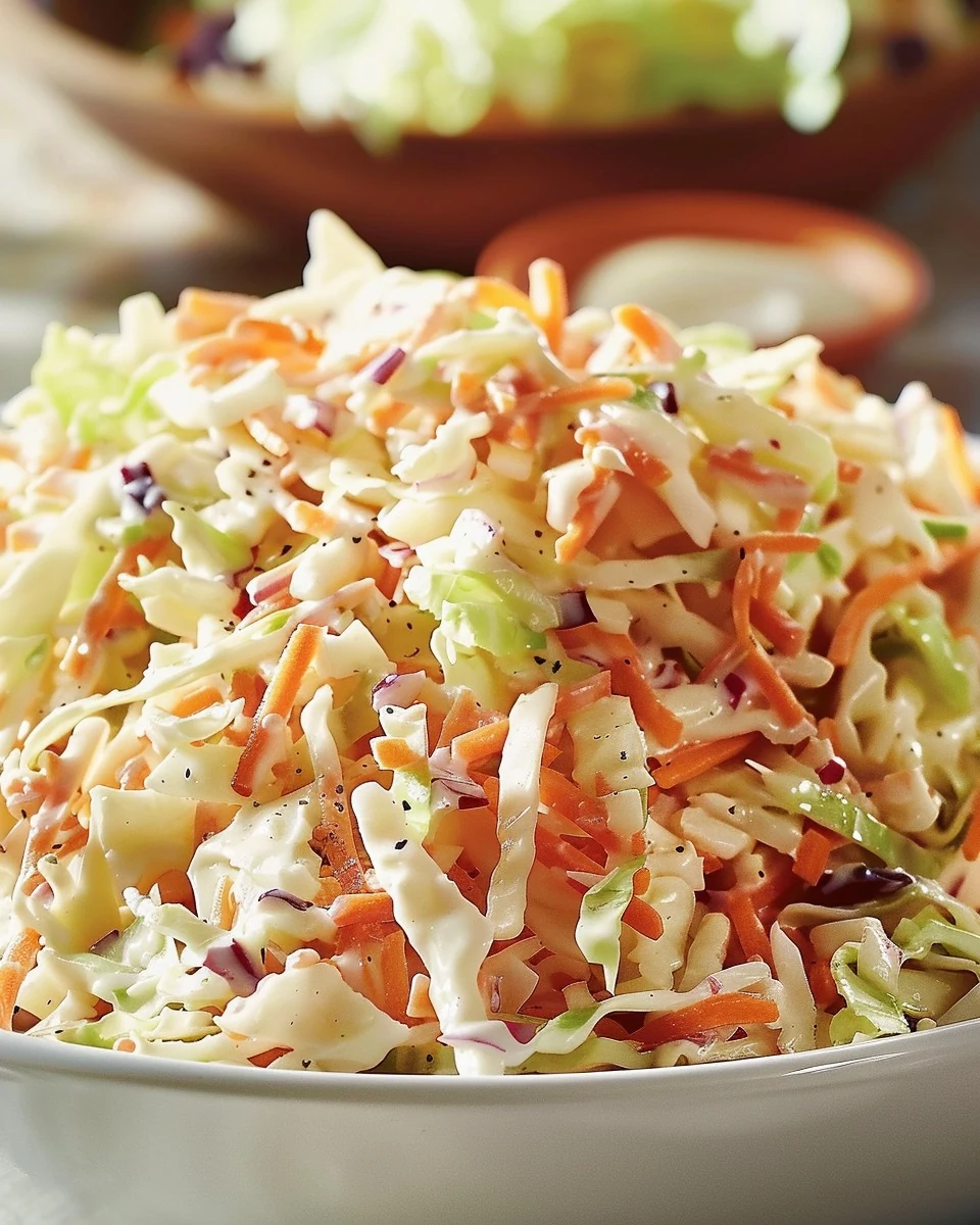 Delicious KFC Coleslaw Recipe You Can Make at Home finished dish