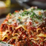 Delicious Lazy Crock Pot Lasagna Ravioli Recipe finished dish