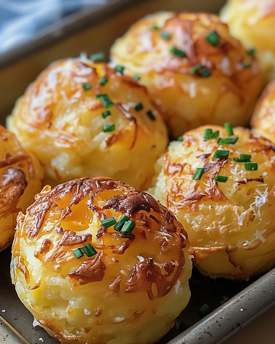 Delicious Leftover Mashed Potato Cheese Puffs Recipe