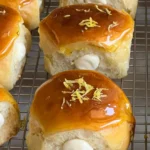 Delicious Lemon Cheesecake Donuts Recipe finished dish