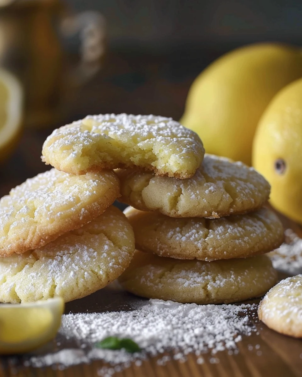 Delicious Lemon Cookies Recipe for Every Occasion finished dish