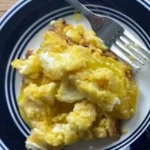 Delicious Lemon Cream Cheese Dump Cake Recipe finished dish