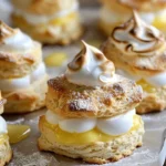 Delicious Lemon Meringue Scones Recipe finished dish