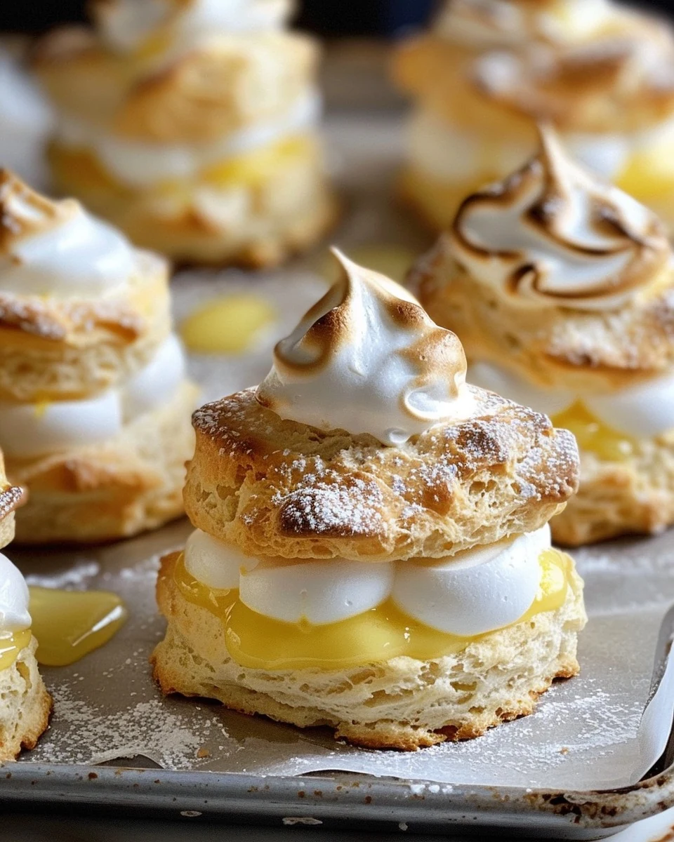 Delicious Lemon Meringue Scones Recipe finished dish