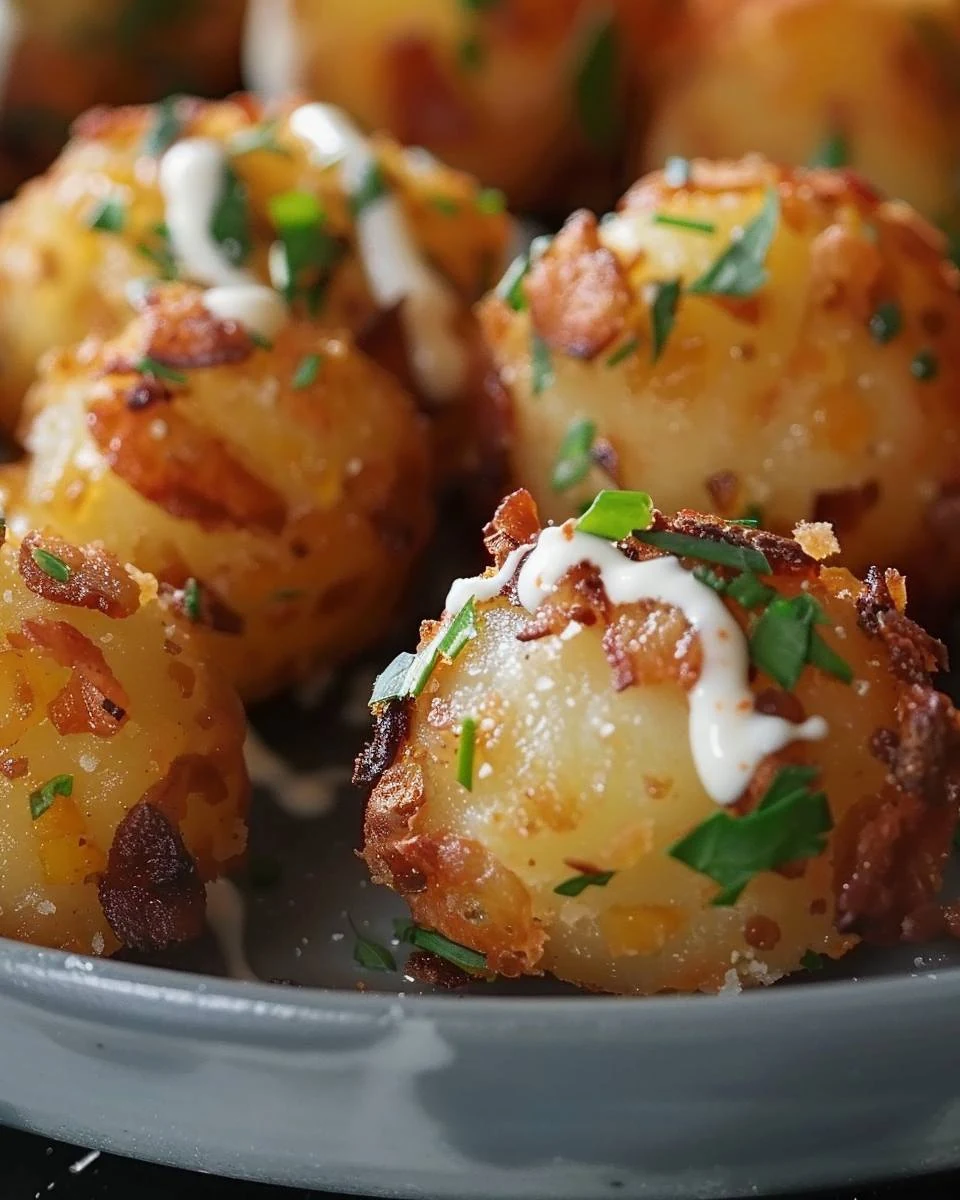 Delicious Loaded Potato Bites Recipe for Every Occasion finished dish
