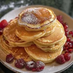 Delicious Low Sugar Pancakes Recipe for Healthy Eating finished dish