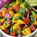 Delicious Mango Pico de Gallo Recipe finished dish