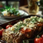 Delicious Meatloaf with Feta Recipe to Try Today finished dish