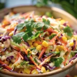 Delicious Mexican Corn Coleslaw Recipe for Any Meal finished dish
