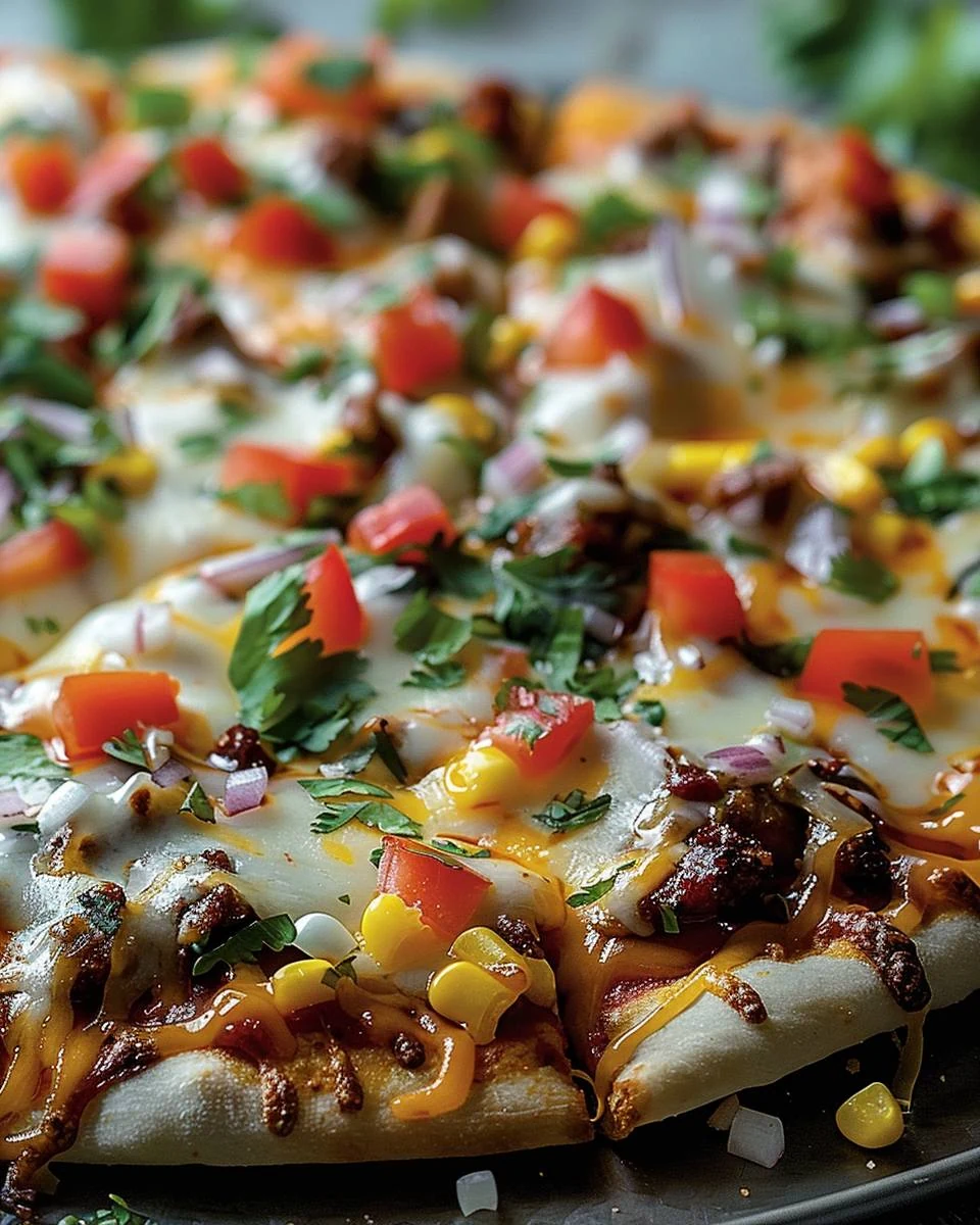 Delicious Mexican Pizza Recipe for Quick Dinners finished dish