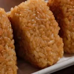 Delicious Miso Butter Grilled Rice Balls Recipe finished dish