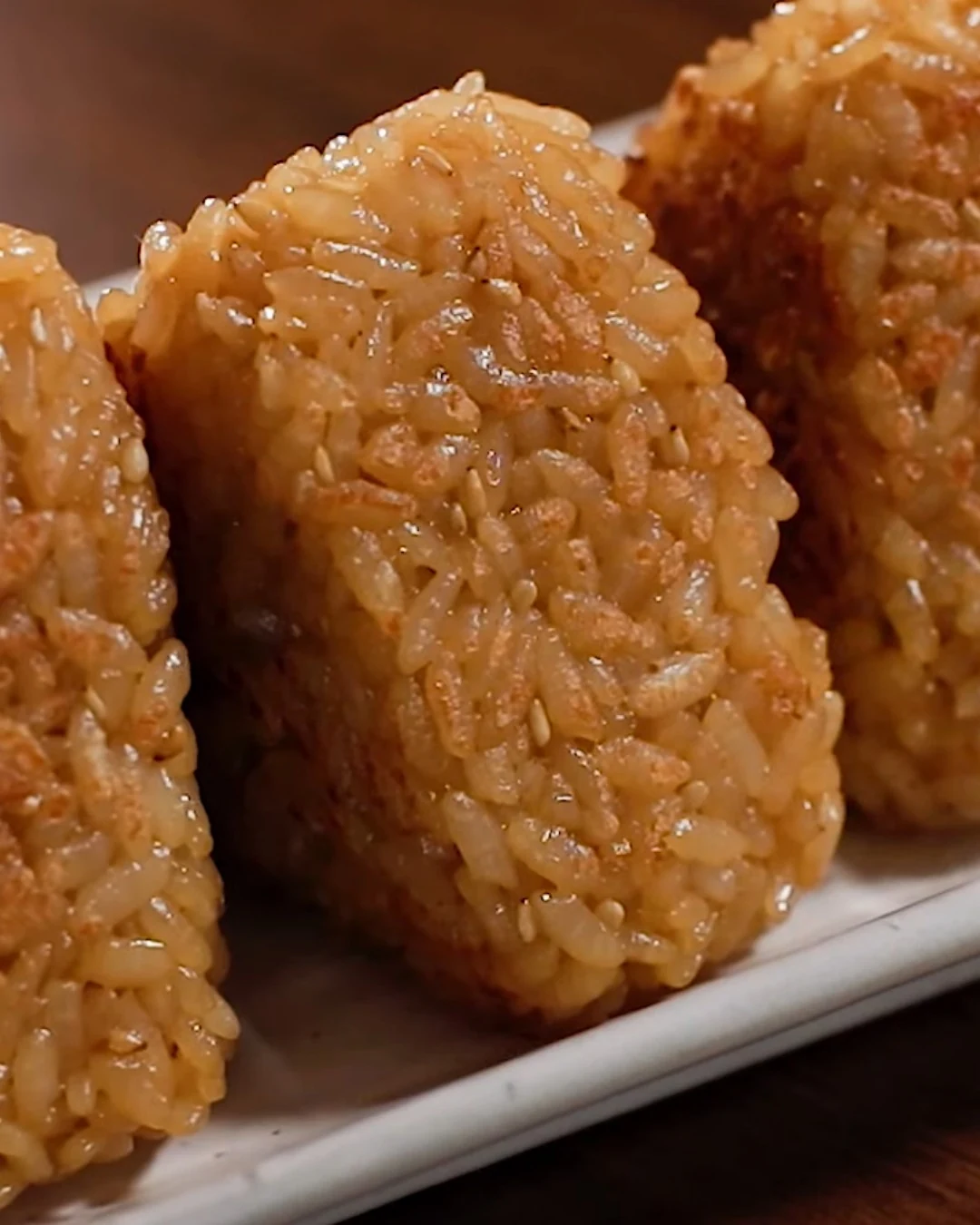 Delicious Miso Butter Grilled Rice Balls Recipe finished dish