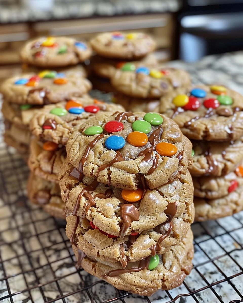 Delicious Monster Cookies Recipe for Sweet Cravings finished dish