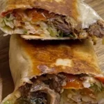 Delicious Nacho Cheese Beef Wraps Recipe in 25 Minutes finished dish