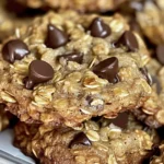 Delicious Oatmeal Double Chocolate Chip Cookies Recipe finished dish