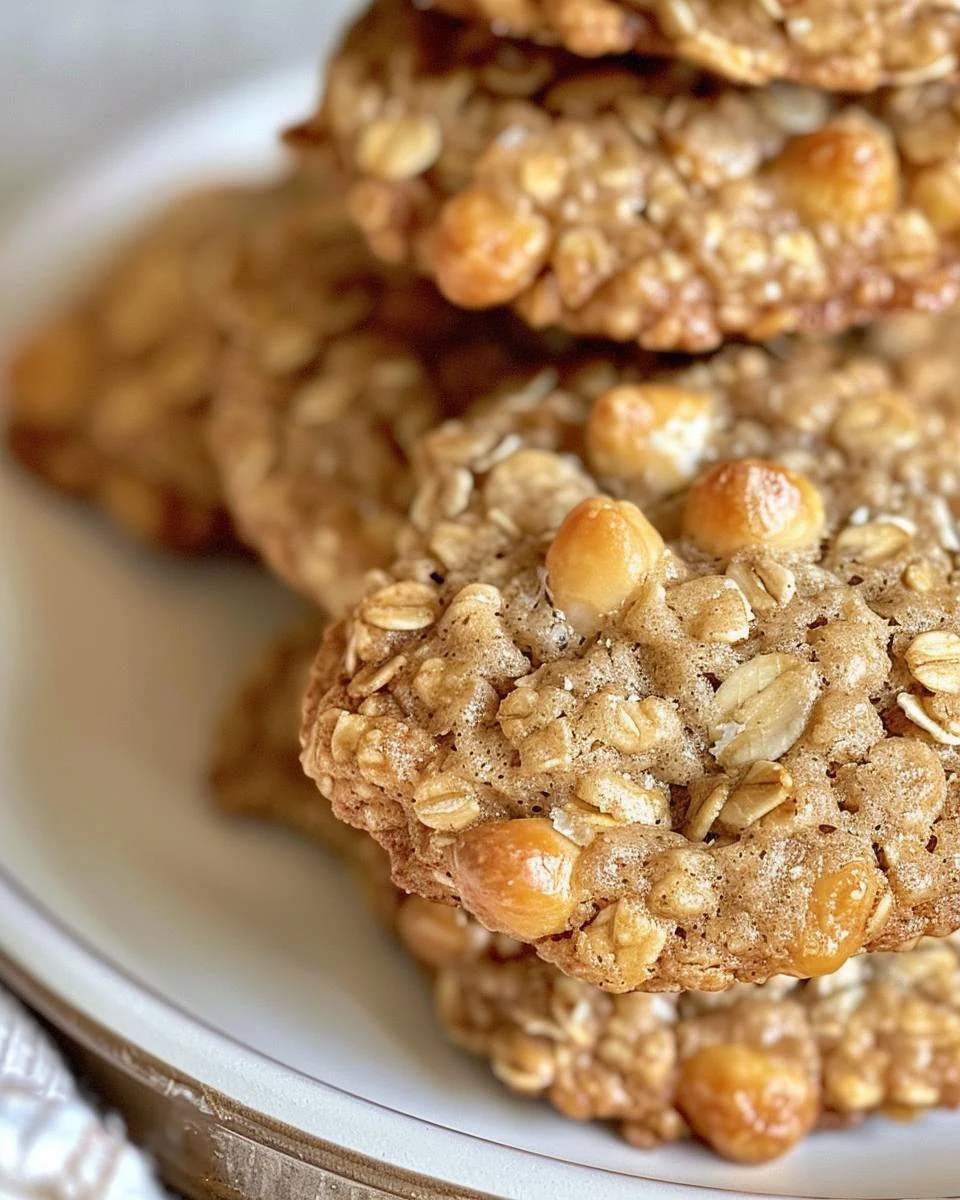 Delicious Oatmeal Scotchies Cookies Recipe finished dish