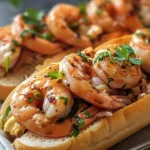 Delicious OLD BAY SHRIMP ROLLS Recipe finished dish