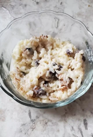 Delicious Old-Fashioned Creamy Rice Pudding Recipe finished dish