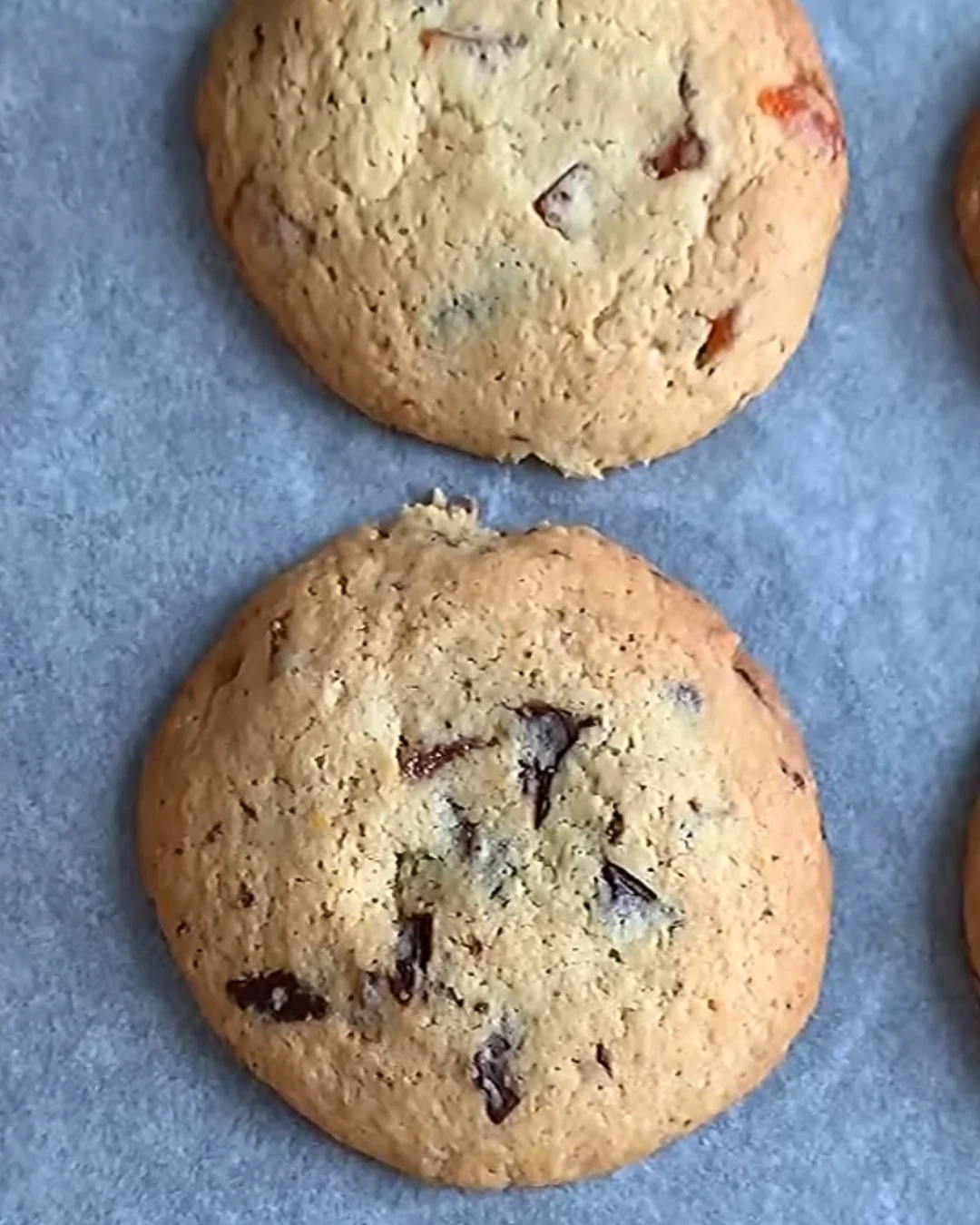 Delicious Orange Chocolate Chip Ricotta Cookies Recipe finished dish