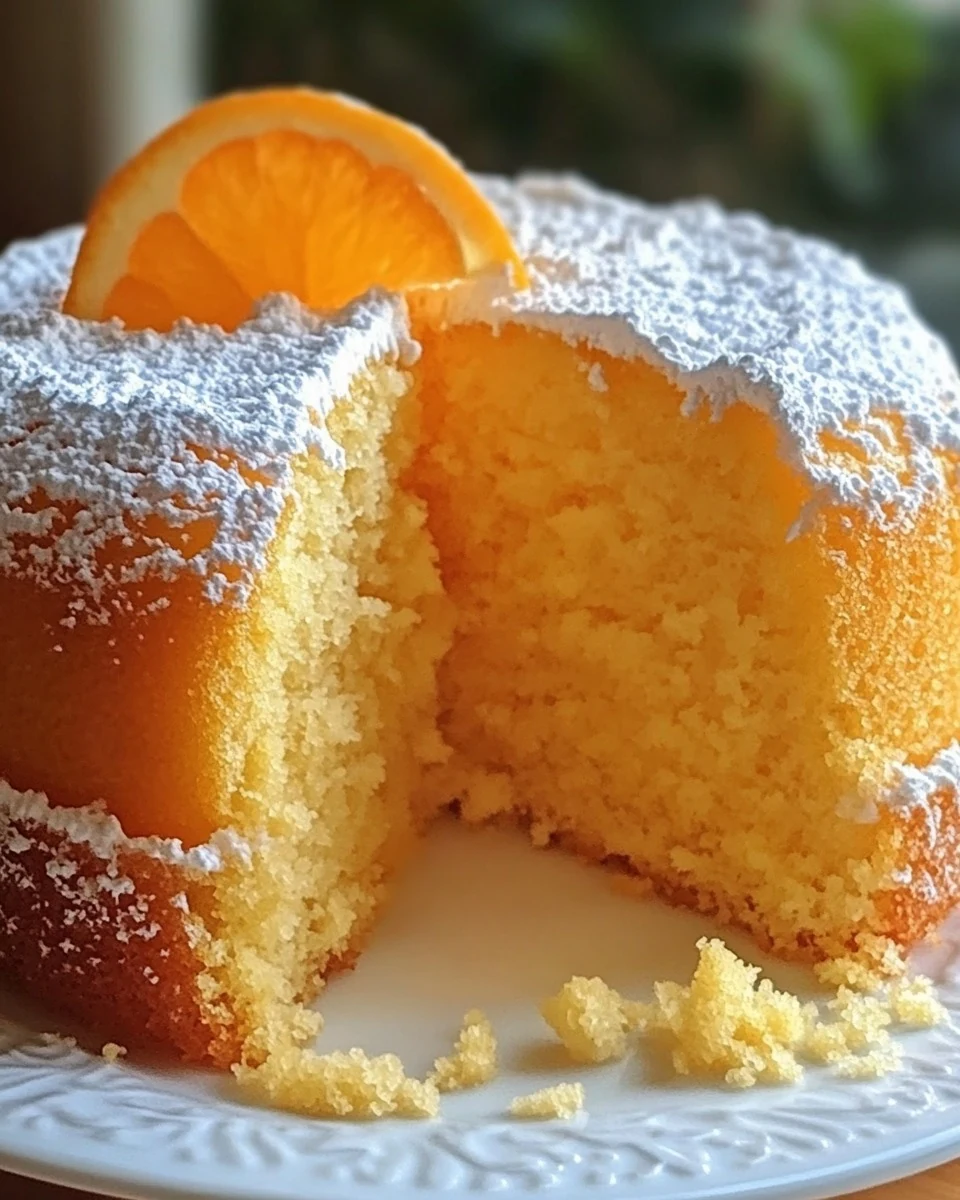 Orange Juice Cake Yummy