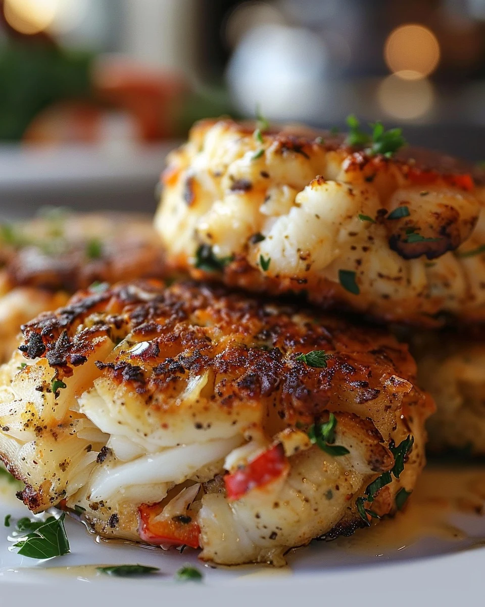 Delicious Original Old Bay Crab Cakes Recipe finished dish