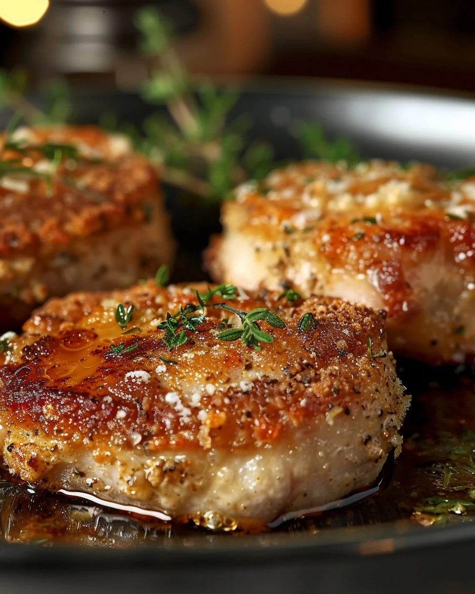Delicious Parmesan Baked Pork Chops Recipe