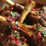 Delicious Persian Lamb Shanks Recipe for Your Table finished dish