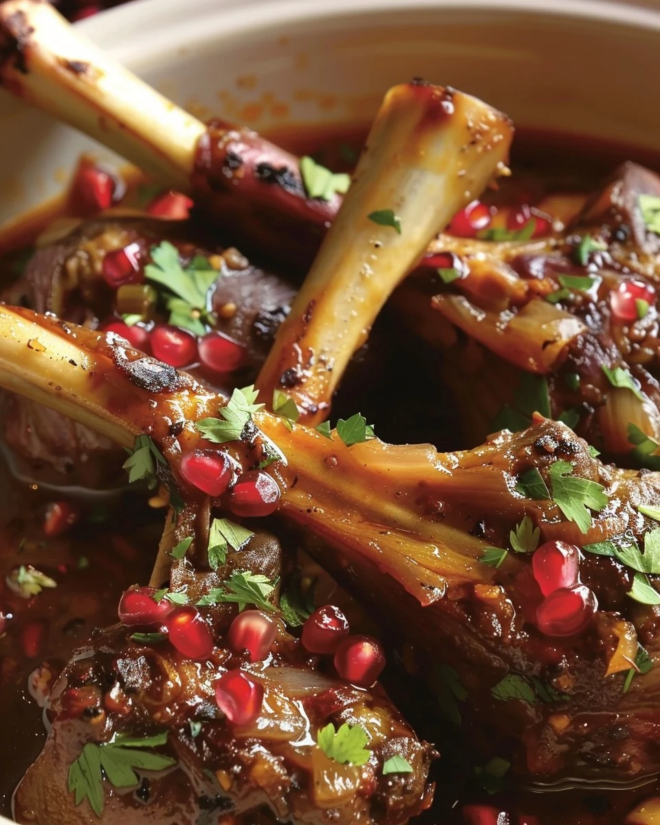 Delicious Persian Lamb Shanks Recipe for Your Table finished dish