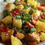 Delicious Pineapple Chicken and Rice Recipe finished dish