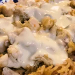 Delicious Pollo Loco Mexican Chicken and Rice with Queso finished dish