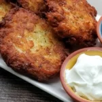Delicious Potato Latkes - Family Favorite Breakfast Recipe finished dish