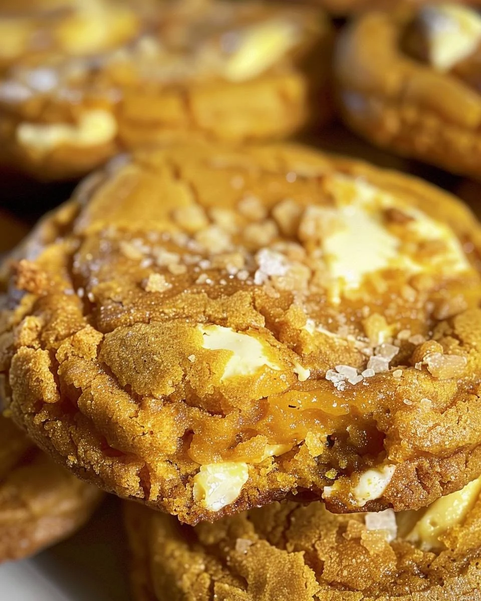 Delicious Pumpkin Cheesecake Cookies Recipe finished dish