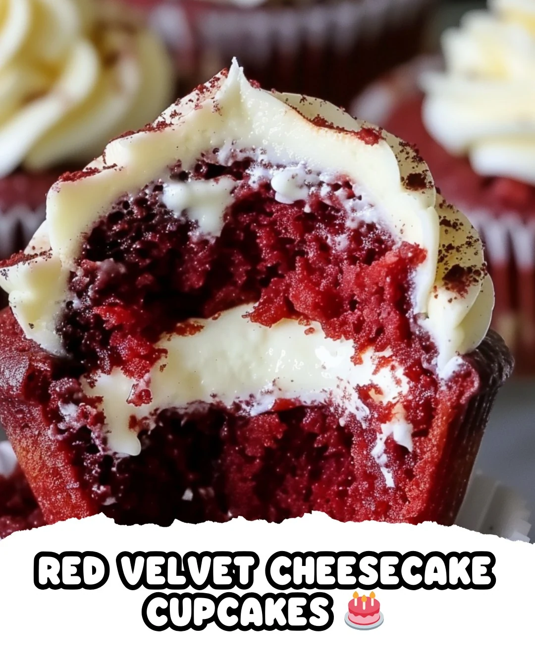 Delicious Red Velvet Cheesecake Cupcakes Recipe