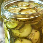 Delicious Refrigerator Bread and Butter Pickles Recipe finished dish