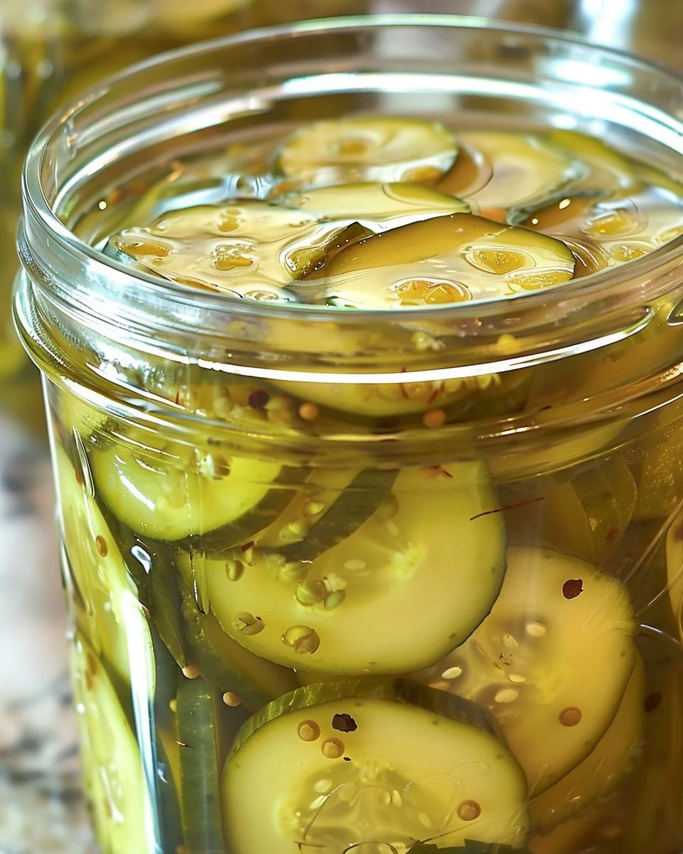 Delicious Refrigerator Bread and Butter Pickles Recipe finished dish