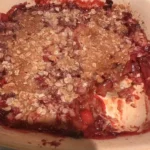 Delicious Rhubarb Crisp Recipe for Perfect Desserts finished dish