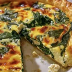 Delicious Ricotta and Spinach Quiche Recipe finished dish