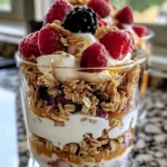 Delicious Rise and Shine Parfait Recipe for Breakfast finished dish
