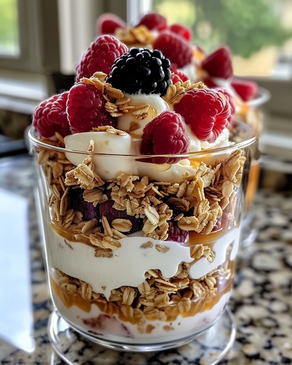 Delicious Rise and Shine Parfait Recipe for Breakfast finished dish