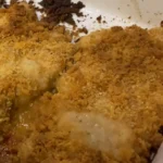 Delicious Ritz Cracker Chicken Recipe for Dinner finished dish