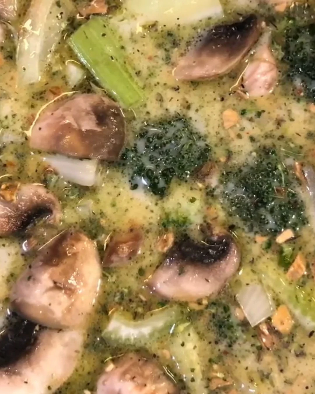 Delicious Rotisserie Chicken Mushroom Soup Recipe finished dish