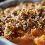 Delicious Ruth Chris Sweet Potato Casserole Recipe finished dish