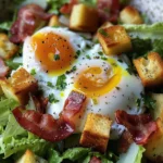 Delicious Salad Lyonnaise Recipe for a Healthy Lunch finished dish
