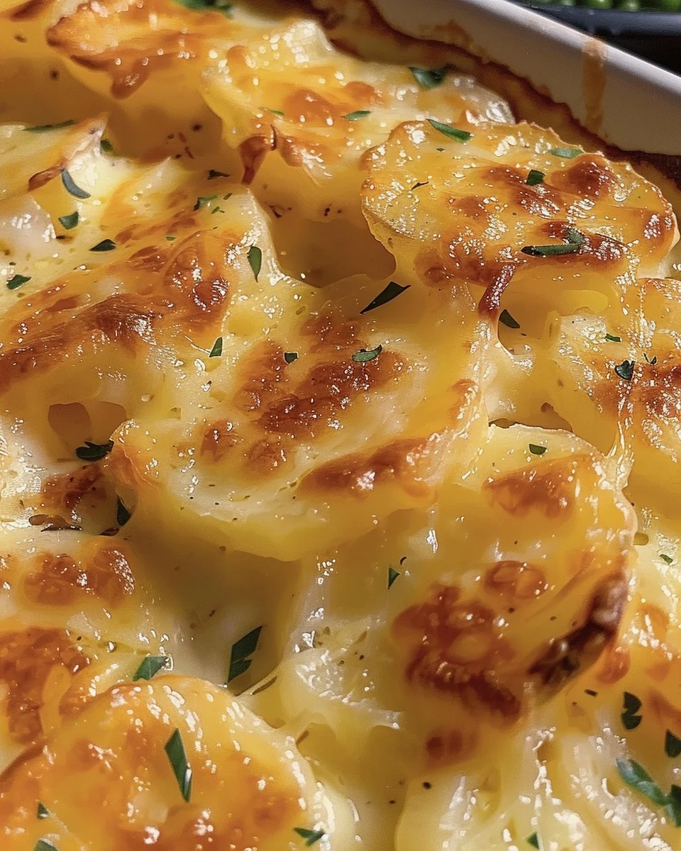 Delicious Scalloped Potatoes Recipe for Comfort Food Lovers finished dish