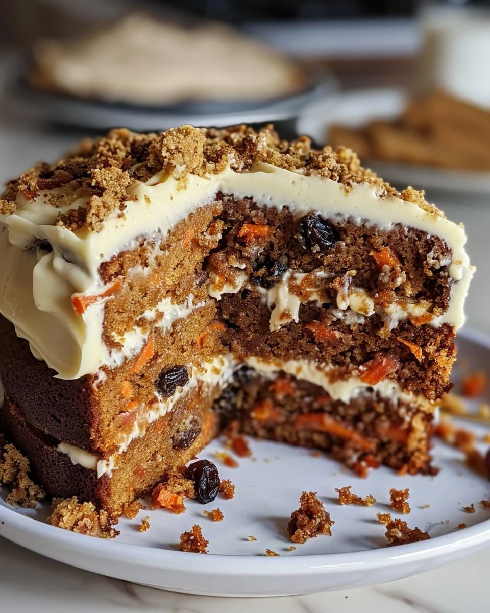 Delicious Scrummy Carrot Cake Recipe to Try Today finished dish