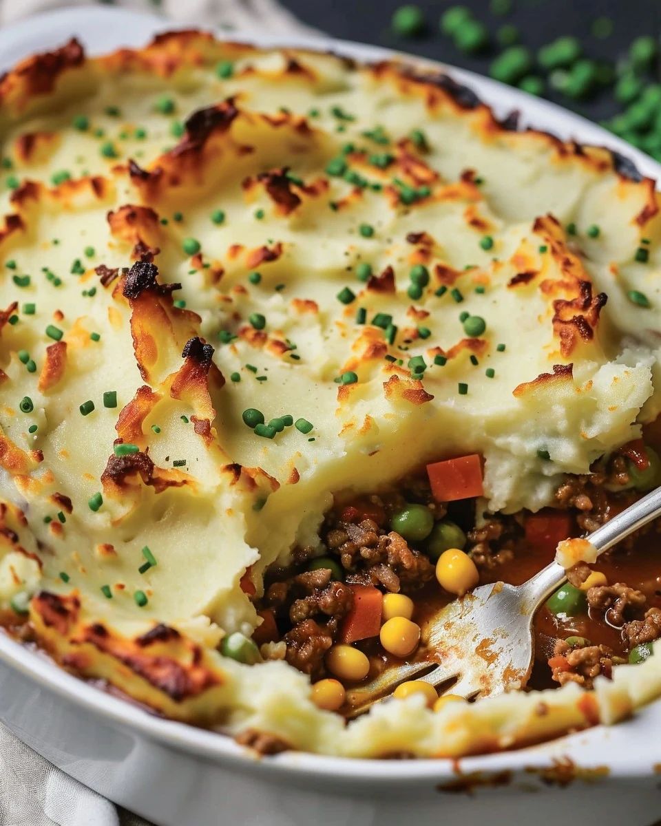 Delicious Shepherd's Pie Recipe for Comforting Meals finished dish